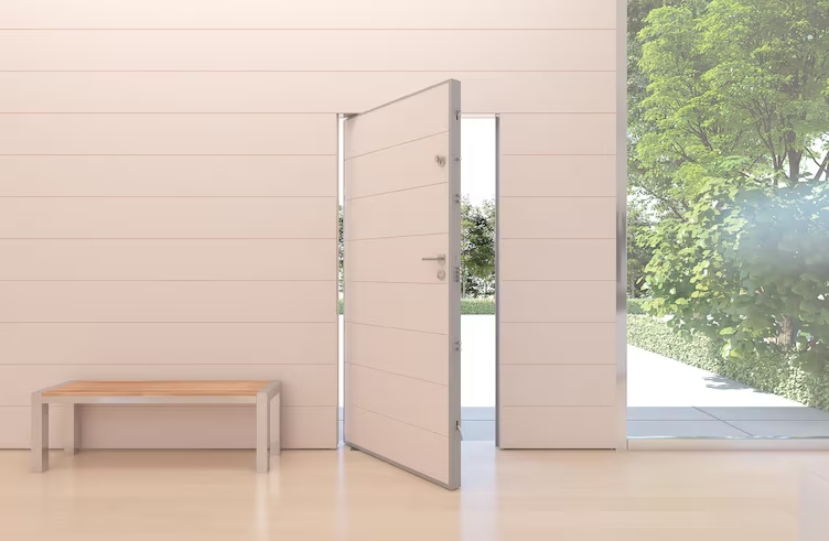 Puerta acorazada pivotante COOL