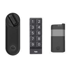 Linus Smart Lock L2 Negro + Smart Keypad + Batería