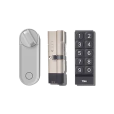 Linus L2 Smart Lock Plata + Cilindro Ajustable + Teclado