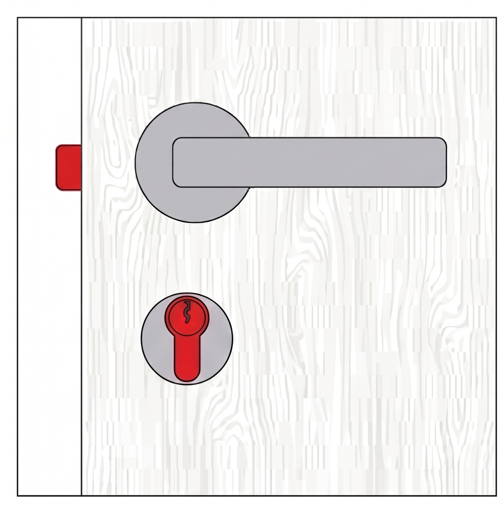 Esquema puerta europeo